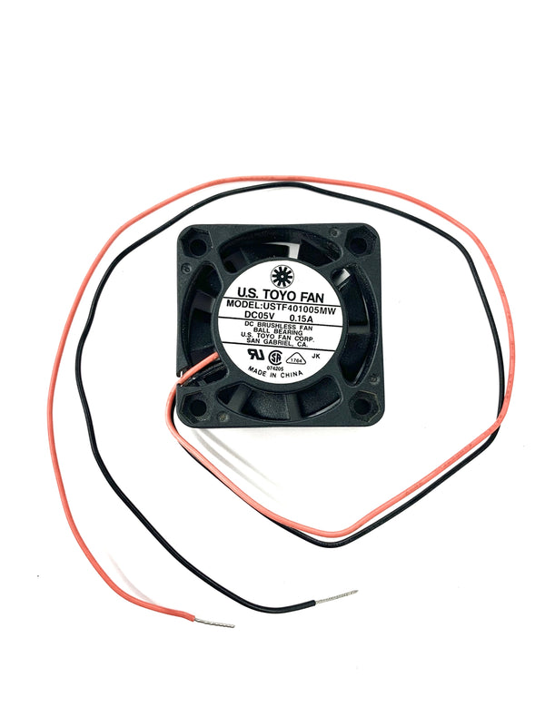 USTF401005MW, U.S. Toyo Fan 40mm x 10mm 5V DC High Speed Cooling Fan ~ 4.6 CFM