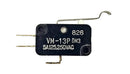 Mulon VM-13PDM3, SPDT ON-(ON) Simulated Roller Lever micro switch 5A @ 250 V AC