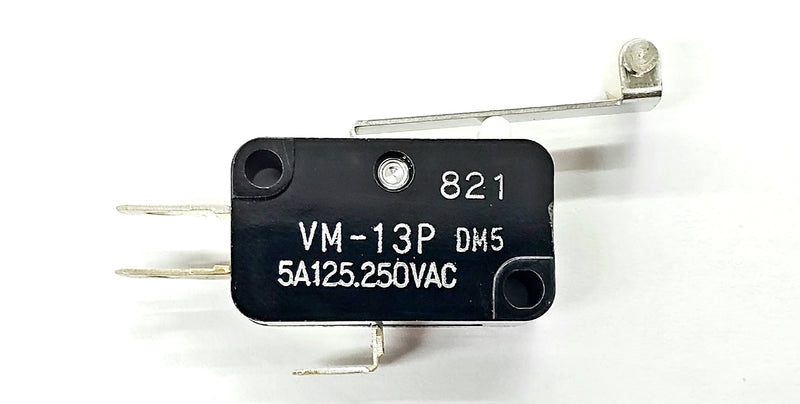 Mulon VM-13PDM5 ,SPDT- ON-(ON) Standard Roller Lever micro switch 5A @ 250 V AC