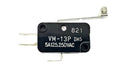 Mulon VM-13PDM5, SPDT ON-(ON) Standard Roller Lever micro switch 5A @ 250 V AC