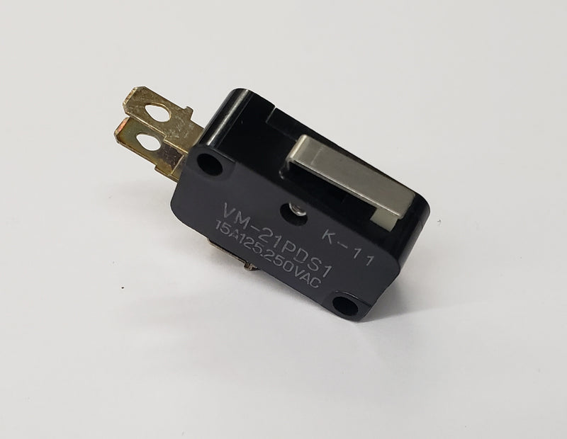 VM-21PDS1, Mulon SPDT-N/O, OFF-(ON) Short Lever micro switch 15A @ 125V/250VAC