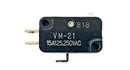 Mulon VM-21, SPDT ON-(ON) Push Button Pin Plunger micro switch 15A @ 250V AC