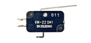 Mulon VM-22DM1, SPDT ON-(ON) Standard Lever micro switch 10A @ 250V AC