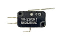 Mulon VM-23PDM1, SPDT- ON-(ON) Standard Lever micro switch 5A @ 125/250 V AC