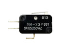 Mulon VM-23PDS1 SPDT, ON-(ON) Short Lever micro switch 5A @ 125V/250V AC