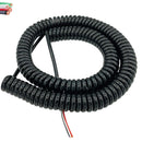 Belden Volex 9478, 18/3 SVO 300V 90°C Coiled Cable ~ Length 2 Feet to 12 Feet