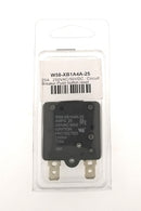 Potter & Brumfield W58-XB1A4A-25, 25A@50V DC/250V AC Pushbutton Circuit Breaker