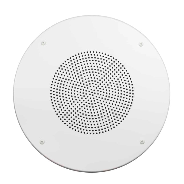 WB-8 Lowell - Round Screw Mount Grille for 8 inch Speaker, White