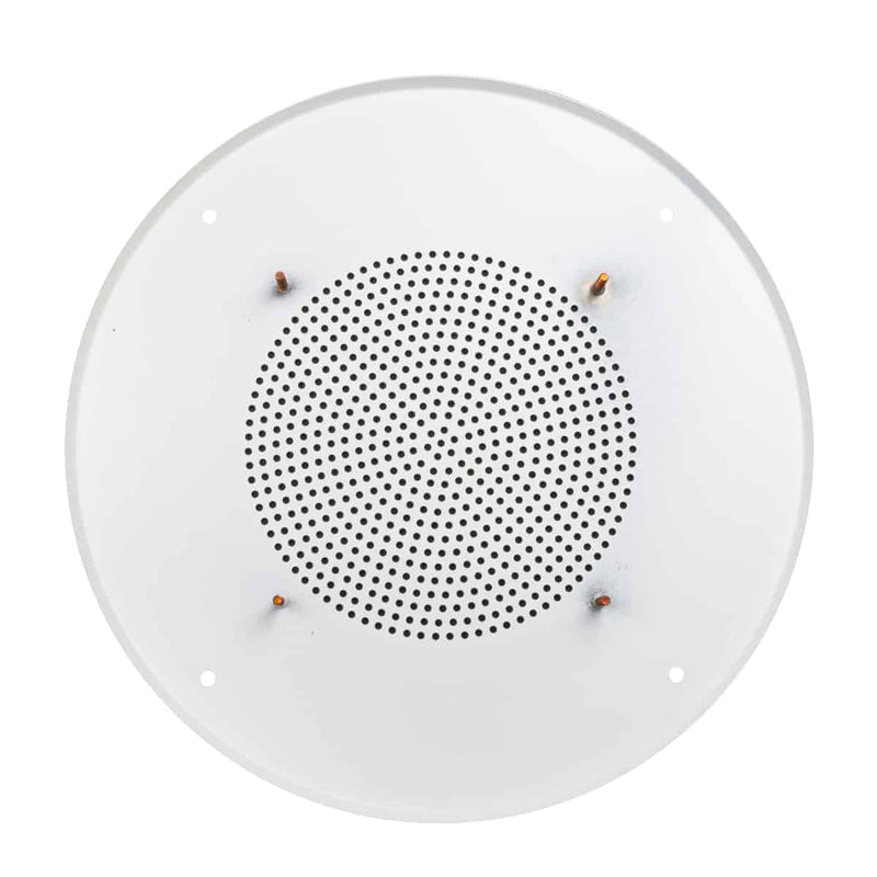 WB-8 Lowell - Round Screw Mount Grille for 8 inch Speaker, White