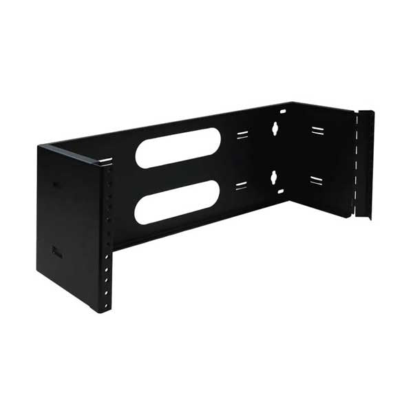 Wavenet WMHB-4U, 4U Height 6" Depth Wall Mount Hinged Bracket 19" Rack Width