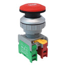 MUROSW-30, MVO Rotary Switch - 2 Contact (1O/C) - 30mm - Red