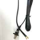 XS130-T Black 6ft Fan Cord w/ .110 Fem Terminals