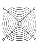 XSG4.7R2, Round Grill for 119mm and 120mm size Box Fans ~ Chrome Wire