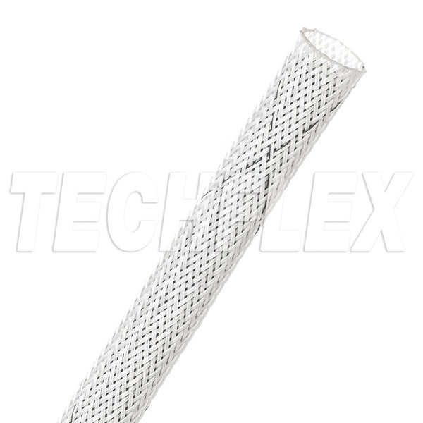 TechFlex Flame Retardant CCF0.38TW - 3/8" - White w/ Black Tracer, Per Foot