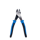 J2000-48, Klein Pliers, Made in USA, Diagonal Cutting Pliers with Angled Head, Heavy-Duty to Cut ACSR, Screws, Nails, and most Hardened Wire, 8-Inch