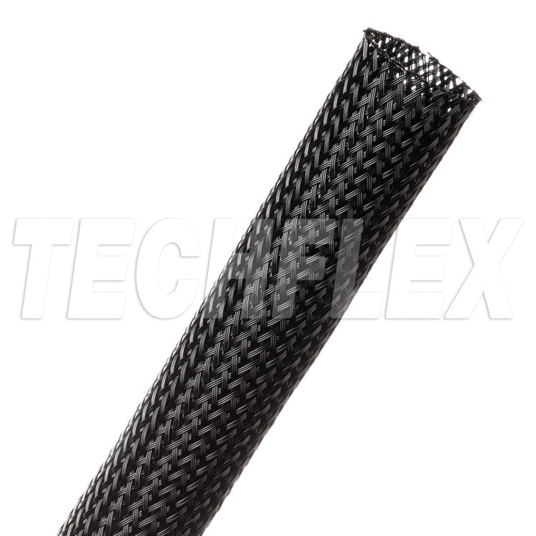 NYN1.25BK-FT, Techflec Nylon Flex Tube, 3/4" to 1½", per foot