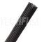 NYN1.25BK, Techflex Nylon Flex Tube, 3/4" to 1½", 50ft Length
