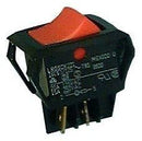 Philmore 30-16867 DPST ON-OFF, 125V Lighted Red Rocker Switch DPST 20A @ 125V AC