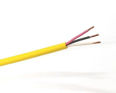 25' 3 Cond 22 Gauge Stranded Unshielded, CL3P/CMP Plenum Cable 150C 3C 22AWG - MarVac Electronics