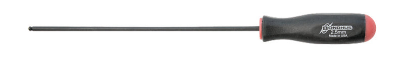 Bondhus 10754, 2.5mm x 110mm Long Ball End Hex Balldriver w/ ProGuard™ Finish
