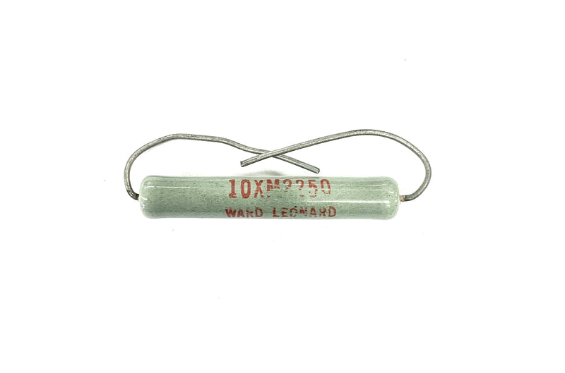 Ward Leonard 10XM2250, 2.25K Ohm 10 Watt, Wirewound Power Resistor 10W