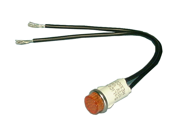 Philmore 11-2300 0.500" RED Indicator, 12V ~ 14V AC/DC Incandescent Lamp