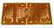 Philmore 12-607 Phenolic Small IC Protoboard 1.8" x 3.6", 2 Pack