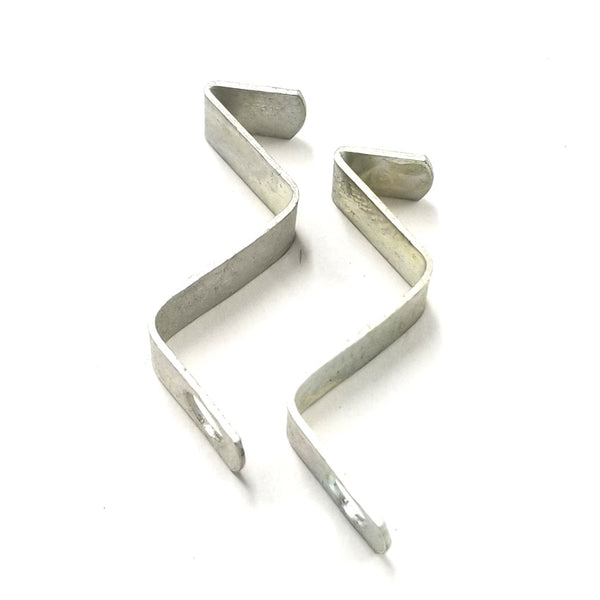 Lot of 2 Ohmite # 9E Mounting Brackets for 5/8" 25, 50 & 75 Watt Resistors