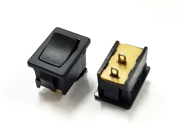 Lot of 2 Marquardt # 1801 SPST-NO OFF-(ON) Normally Open Rocker Switch 6A @ 125V