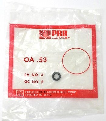 PRB OA .53 Round Cut Belt for VCR, Cassette, CD Drive or DVD Drive OA.53 - MarVac Electronics