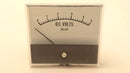 Shurite 7104Z, 0-5 Volt DC Analog Meter ~ 3.5" x 3.0" Panel Face, 2" Round Body