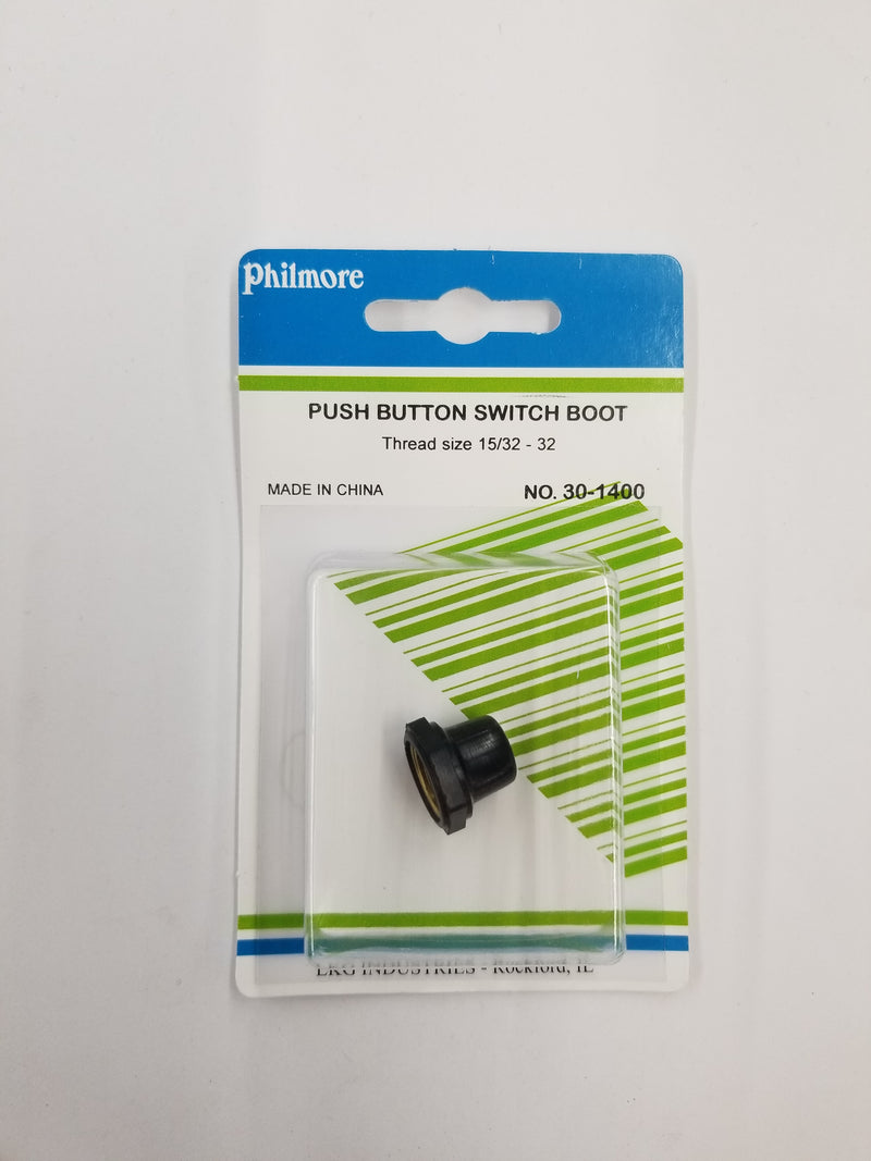 Philmore 30-1400 Dust Boot for Push Button Switches ~ 15/32 x 32 Thread Size