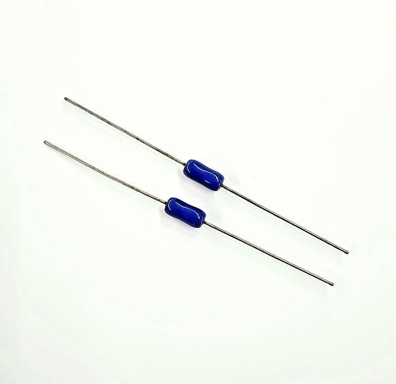 Lot of 2, 15 Ohm 1%, 3 Watt Axial Power Resistors 3W