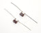 Lot of 2 Ohmite 2802, 5.6K Ohm 3 Watt Wirewound Power Resistors 3W