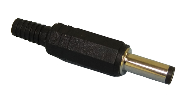 Philmore # 210L, 2.1mm I.D. x 5.5mm O.D. Long Coaxial Power Plug