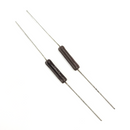 Lot of 2, Ohmite 25J75R 75 Ohm 5 Watt Wirewound Power Resistors 5W