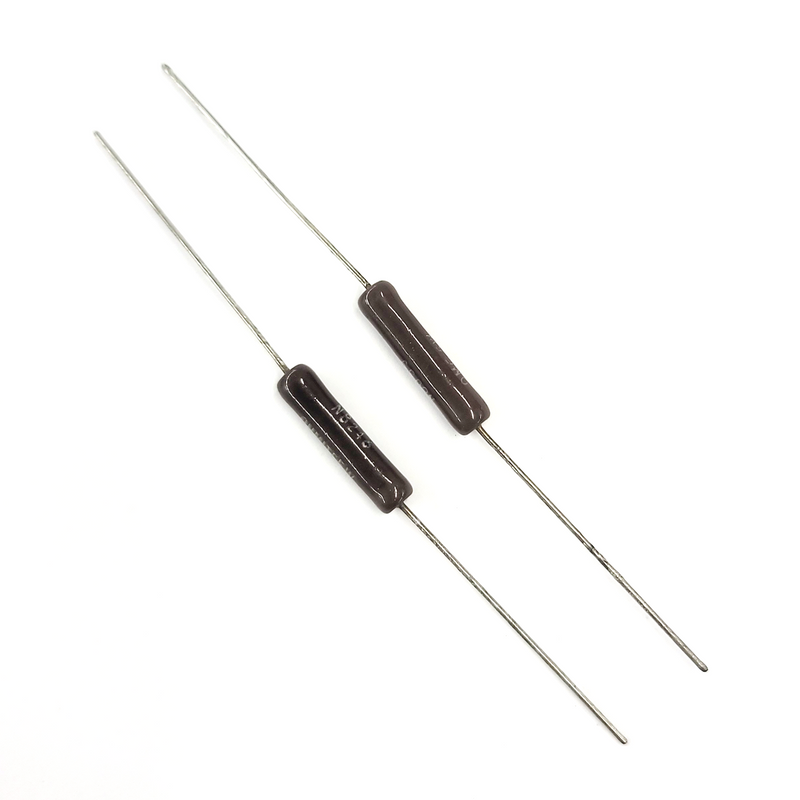 Lot of 2, Ohmite 25J82R 82 Ohm 5 Watt Wirewound Power Resistors 5W