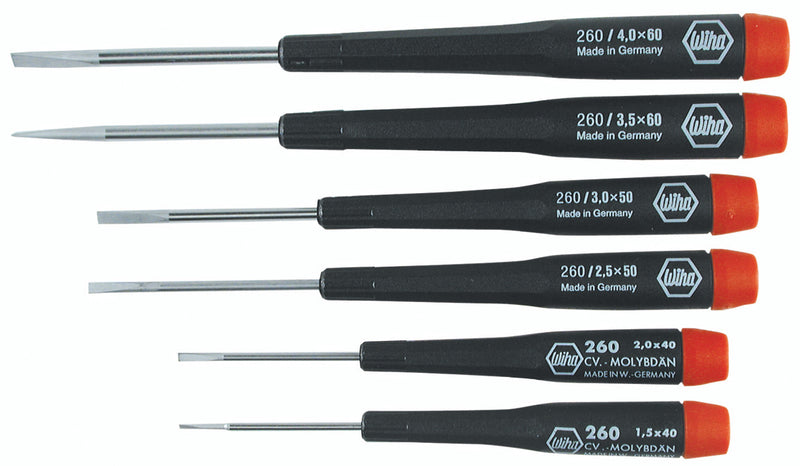 6PC PRECISION SLOTTED SET 26090