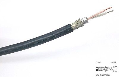 25' Belden 9207 Twinax 100 Ohm Network Cable, 25 Foot Length ~ IBM P/N 7362211