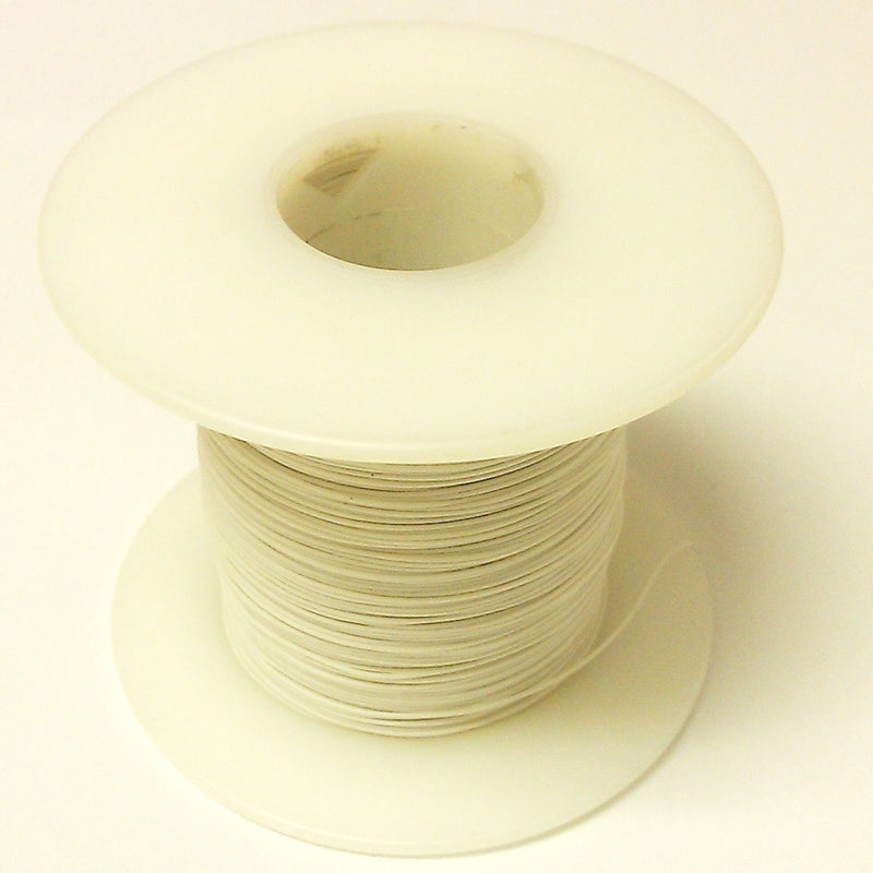 500' Page 24AWG WHITE KYNAR Insulated Wire Wrap Wire 500 Foot Roll ~ Made In USA