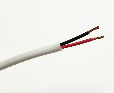 25' 2 Conductor 22 Gauge Unshielded Cable, CM Rated 25 Foot ~ 2C 22AWG U2202