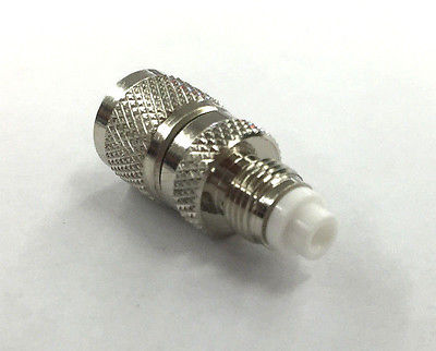 Mini UHF Male Plug to Female FME Jack Adapter RFA8253 - MarVac Electronics