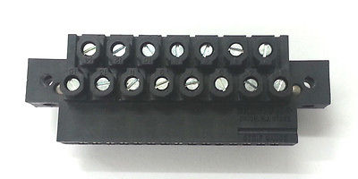 TE / Buchanan PCB3D30S 2 x15 Pin Card Edge Terminal Block 0.156" 1-1437411-9 - MarVac Electronics