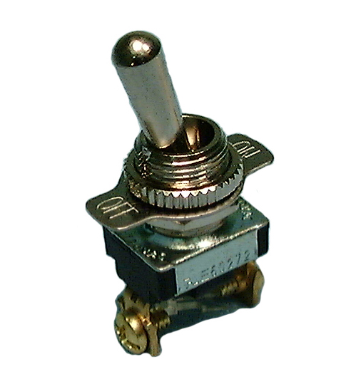 Philmore 30-067 SPST ON-OFF Standard Toggle Switch 15A@125V AC, 10A@27 ...