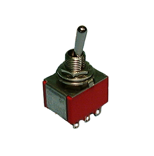 Philmore 30-10022 3PDT ON-ON Mini Toggle Switch 5A@120V/28V DC