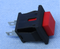 Philmore 30-10070 SPST ON-(OFF), Momentary OFF Square Red Push Button Switch