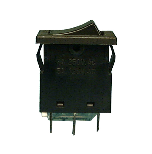 Philmore 30-10088 SPDT ON-OFF-ON, 13x19 Snap-In Rocker Switch 5A@125V AC