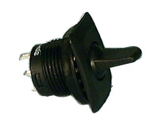 Philmore 30-10320 SPDT ON-ON, Round Paddle Lever Toggle Switch 6A@125V AC