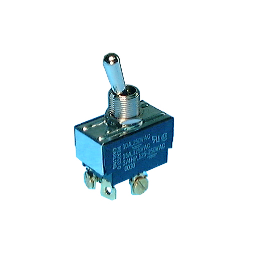 Philmore 30-10360 DPST ON-OFF Standard Toggle Switch 15A@125V AC, 10A@277V AC