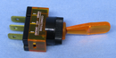 Philmore 30-12150 SPST ON-OFF Amber Lit Wedge Handle Toggle Switch 20A@12-14V DC